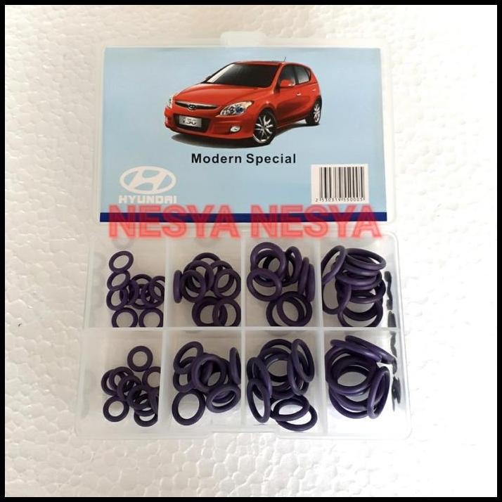 TERLARIS SEAL SIL O-RING O RING ORING KIT LENGKAP / KOTAK = 80PCS 80 PCS UNTUK KONEKSI SAMBUNGAN SEL