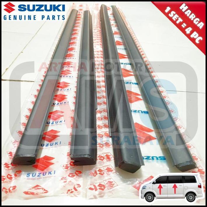 TERBARU KARET PELIPIT LIST LIS KACA WHEATER STRIP MOBIL APV 