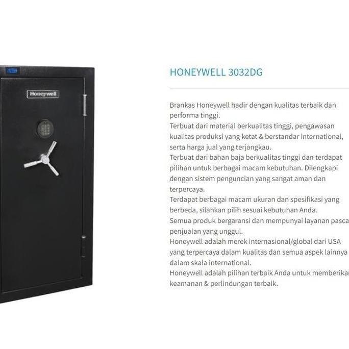 Murah Brankas Honeywell 3032Dg Brangkas Khusus 3032-Dg Bahan Baja Tahan Api
