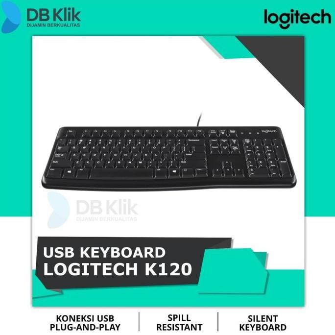 Keyboard Logitech K120 USB - Logitech Keyboard K120