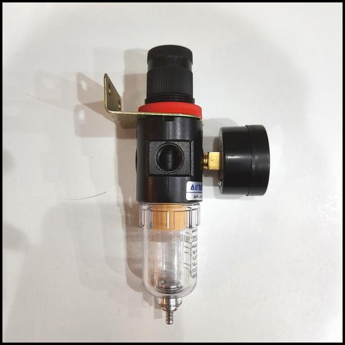 TERBARU FILTER REGULATOR AIRTAC AFR 2000 / AFR-2000 / AFR2000 1/4" 