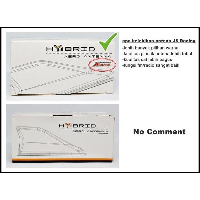 TERLARIS ANTENA MOBIL / ANTENA SIRIP HIU HYBRID JS RACING SUZUKI SX4 S-CROSS 