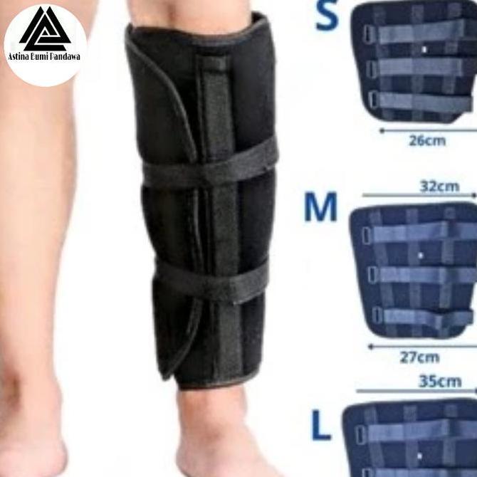 SPESIAL HARI INI - gips kaki tulang  penyangga/pelindung kaki patah