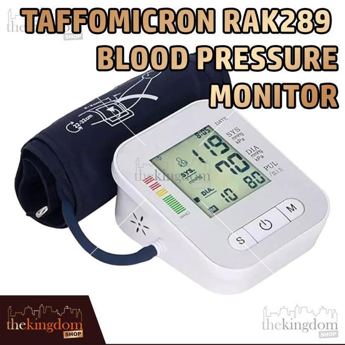CLEARANCE SALE - TaffOmicron RAK289 Tensimeter Digital Blood Pressure Monitor Alat Ukur Tekanan Dara