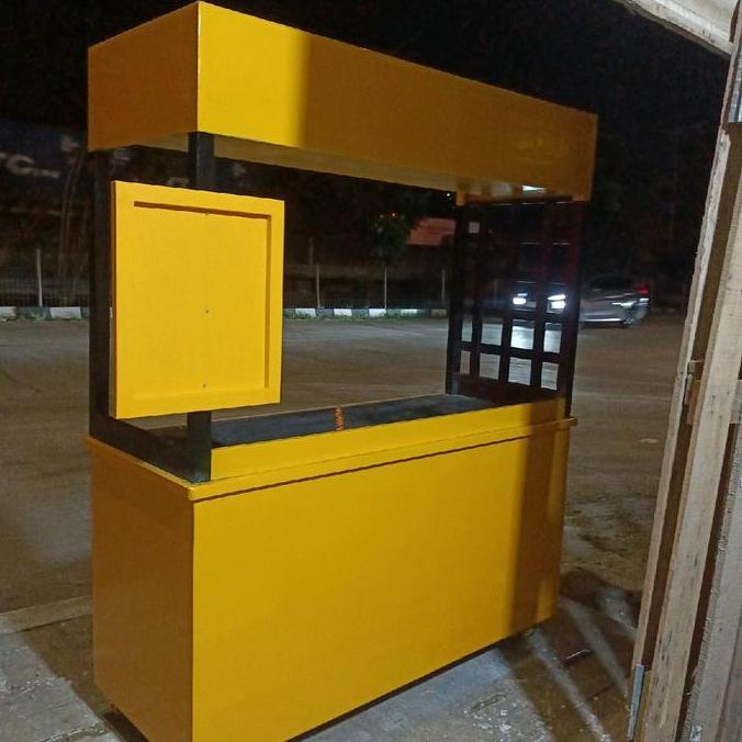 Terlaris Booth Gerobak Kayu Jati Belanda Gerobak Jualan Cucuk Buat Jualan Es