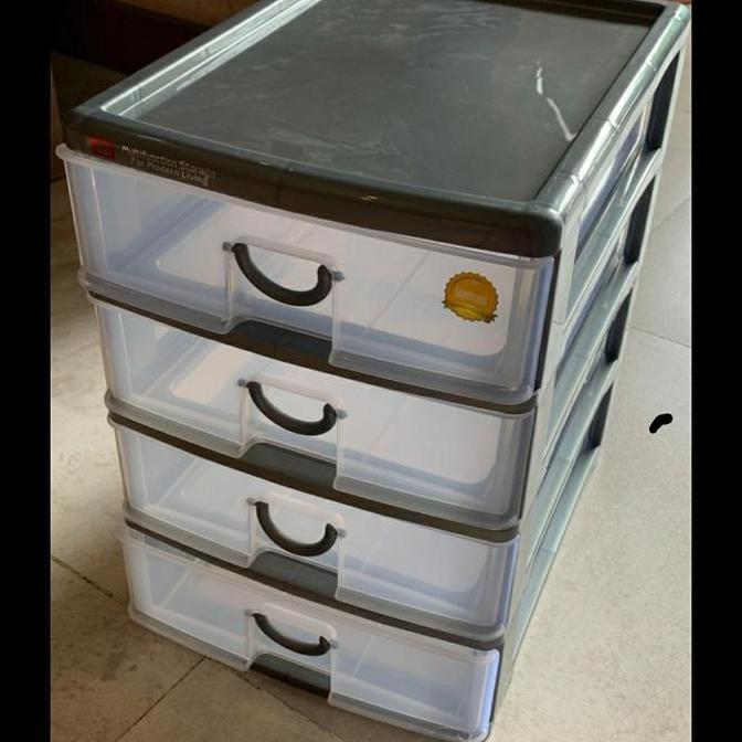 Ort- Laci Container Susun 4 Shinpo 355 Kertas A4 F4 Mirip Pressa Lion Star