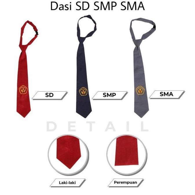 Dasi Sd Smp Sma Seragam Sekolah Dasi Sekolah Dasi Smp Dasi Sma Dasi Sd Murah
