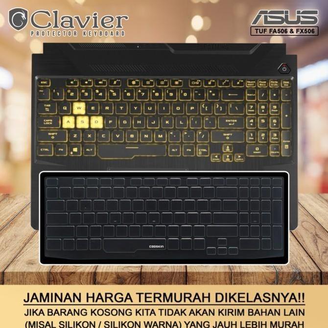 Keyboard Protector Cover Asus TUF Gaming F15 FX506 FX506H FX506HF Tpu