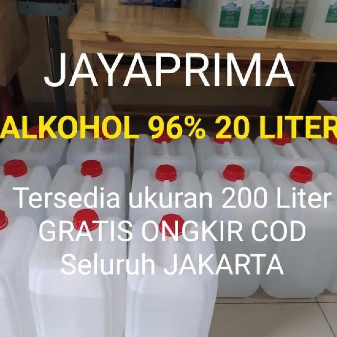 NEW - Etanol Alkohol 96% 20 liter non food GRADE