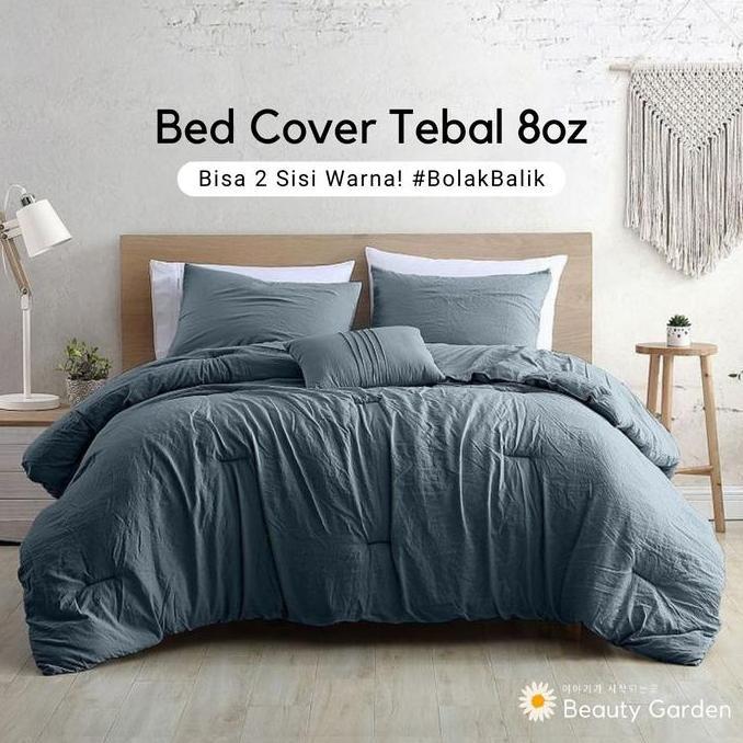 TERBARU - Bedcover Only 140x230 | 200x230 Jumbo | Tebal 8oz The Star Premium | Selimut Tebal