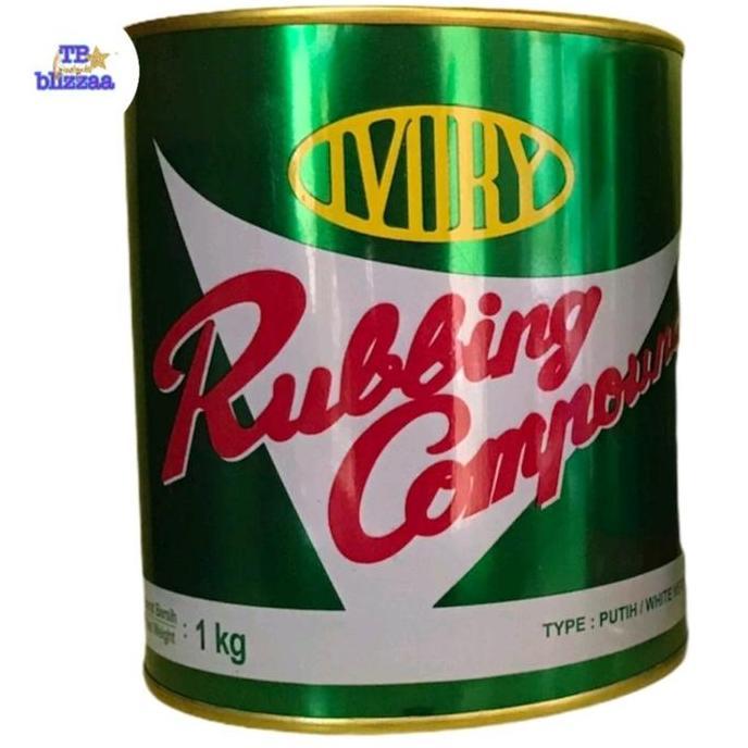 Bst Ready Rubbing Compound Ivory 1Kg Ivory Rubbing Compound Putih Motor Mobil Best Seller