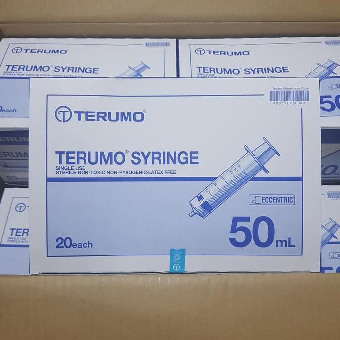 Spuit 50cc Terumo / Syringe 50cc Terumo / Terumo 50cc