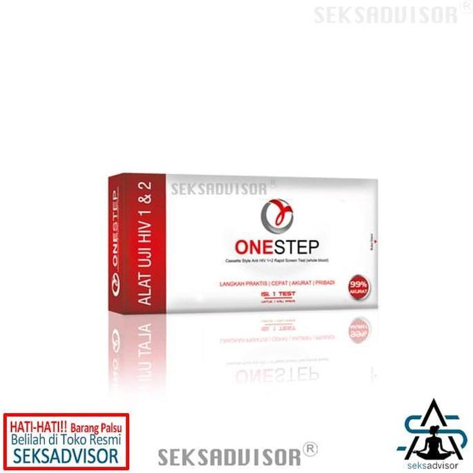 ONE STEP | HIV TEST. Alat Uji HIV, Test Instant HIV