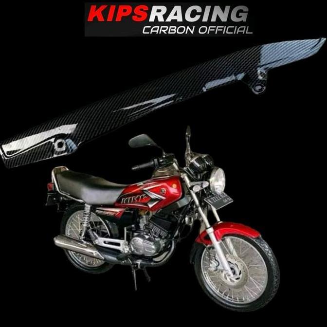 Tutup Rantai Rx King Carbon / Tutup Rantai Rx King Carbon Variasi Rx King Aksesoris Rx King Motor Mo