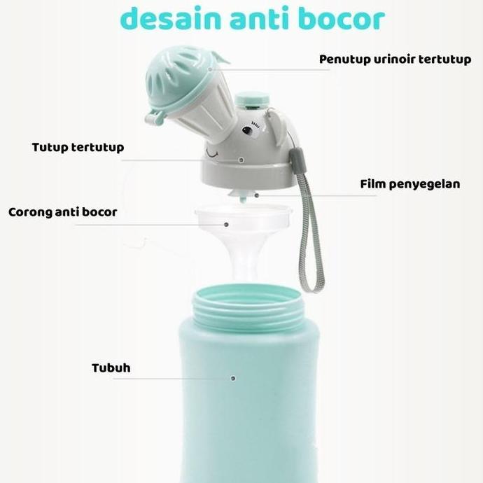 BEBAS ONGKIR - Urinoir Darurat untuk Anak Laki-laki dan Perempuan / Urinoir Portabel untuk Anak-Anak