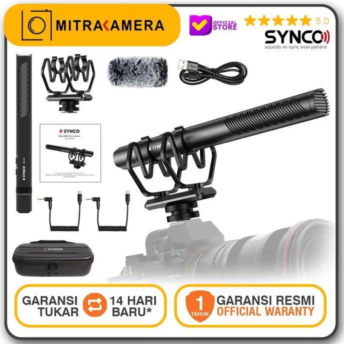 CIAAGUI Synco Mic D30 Mic D 30 Condenser Shotgun Microphone - Synco Mic-D30