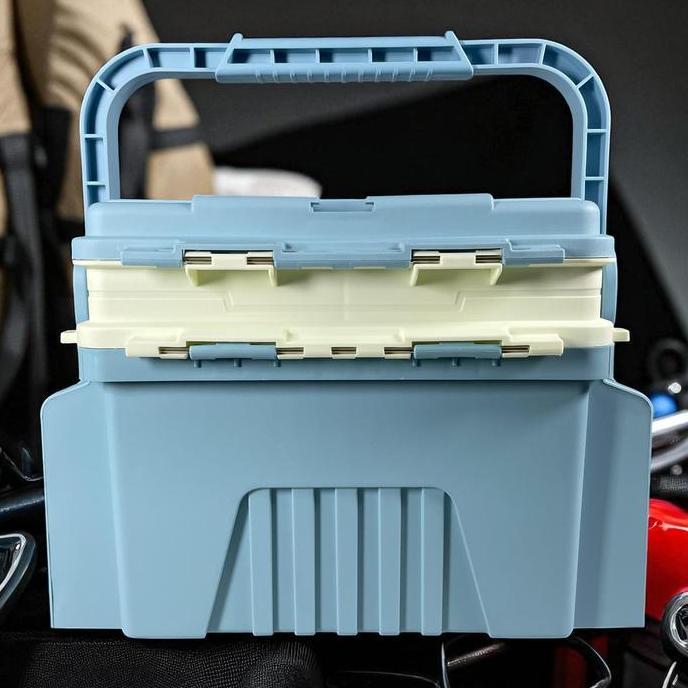 GHUNZING Kotak Perkakas Pancing Fishing Tackle Box Double Layer