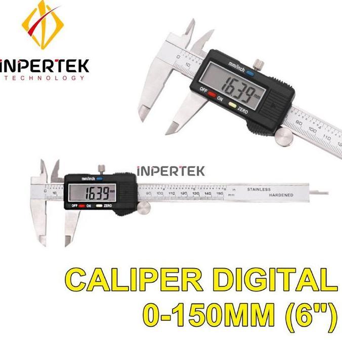 HERBONE Vernier Digital Caliper ABSOLUTE 150 mm Sigmat Digital Bkn Mitutoyo 6"