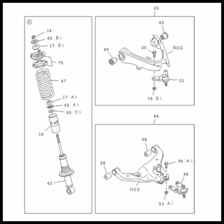 TERBARU BALL JOINT ATAS BALL JOIN ATAS ISUZU DMAX 4JK MUX 