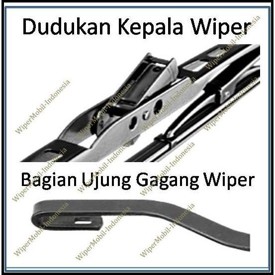 TERLARIS WIPER FRAME BESI BOSCH KACA MOBIL TOYOTA YARIS BAKPAO TAHUN 2005 2006 2007 2008 2009 2010 2
