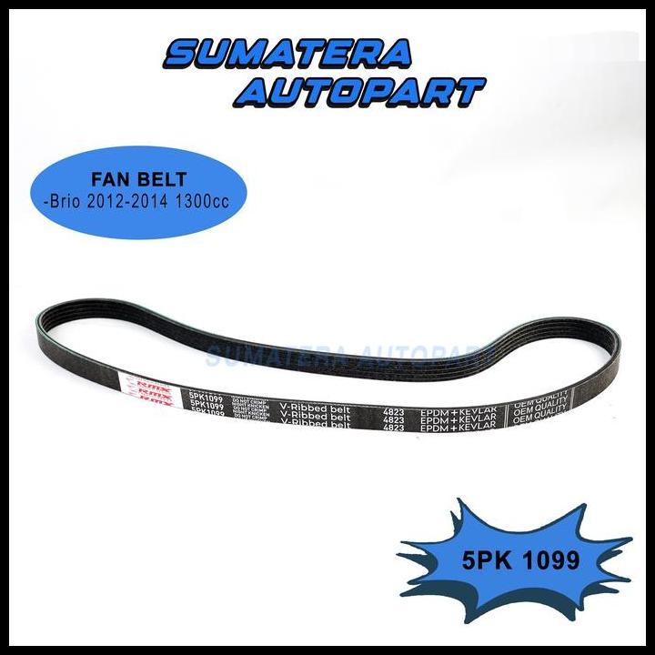 BEST DEAL FAN BELT FAN BELT TALI BELTING KIPAS BRIO 2012 2013 2014 - 5PK 1099 