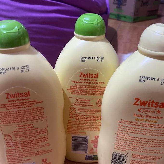 ZWITSAL CLASSIC BABY POWDER SOFT FLORAL 300GR BEDAK 300GR