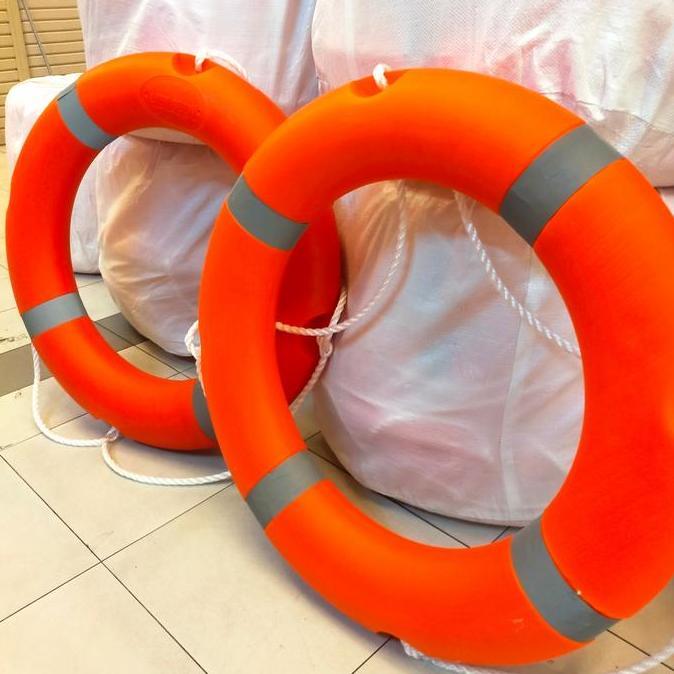 Terlaris Ring Buoy Fiber / Pelampung Kapal Ring Buoy Solar Original Murah
