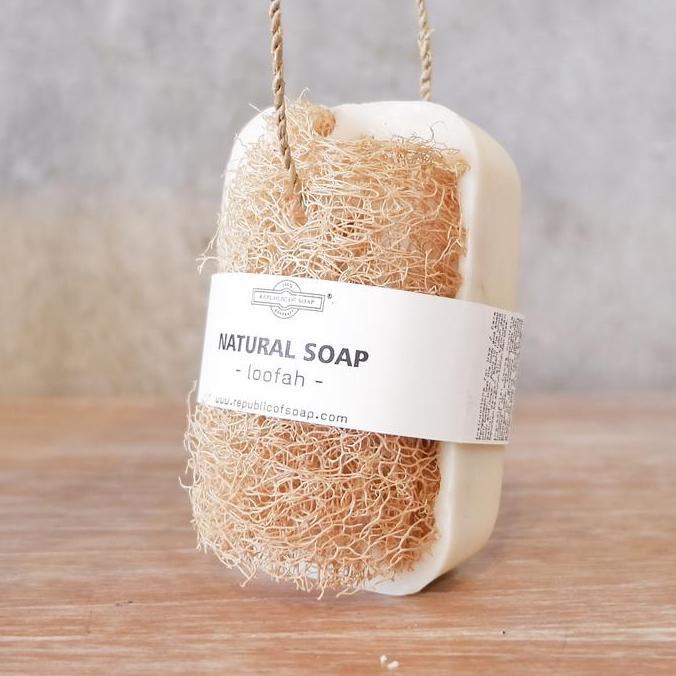 Natural Loofah Soap / Soap Scrub - Republic of Soap