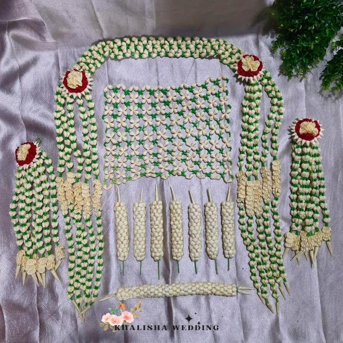 *Melati Ronce Adat Madura / Melati Palsu Pengantin / Metati imitasi LT