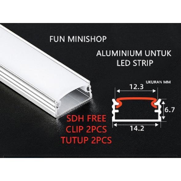Ready Aluminium LED Strip U / Housing LED Strip 1 M