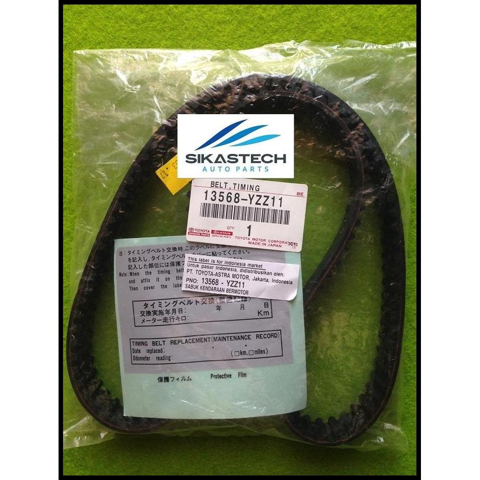 TERBARU TIMING BELT TOYOTA STARLET 1.3 / COROLLA TWINCAM 1.3 MESIN 2E ORIGINAL 