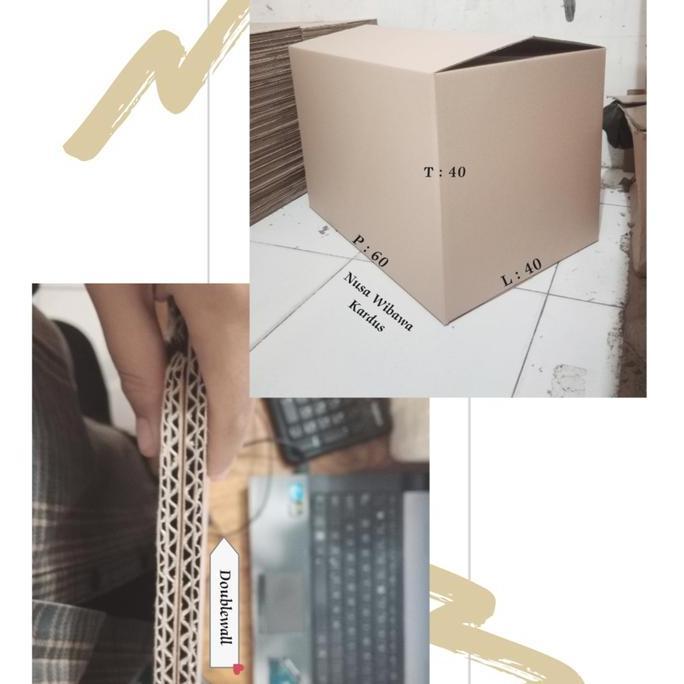 Confezione- Kardus Box 60X40X40 Doublewall