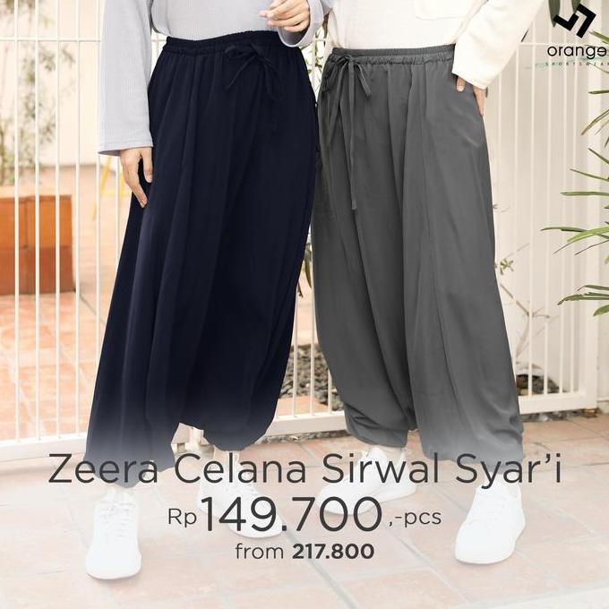 Rok Celana Olahraga Muslim Zeera Sirwal Syari   Dewasa Panjang