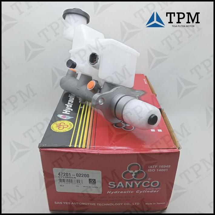 HOT DEAL BM ASSY MASTER REM ATAS TOYOTA COROLLA ALTIS '01-07 47201-02200 SANYCO 