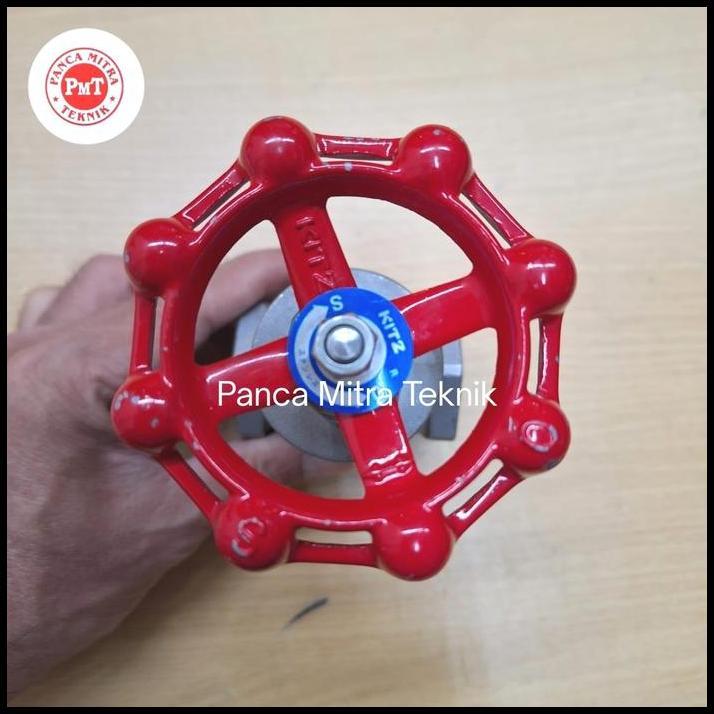 DISKON 1/2" INCH GATE VALVE STAINLESS KITZ SS304 