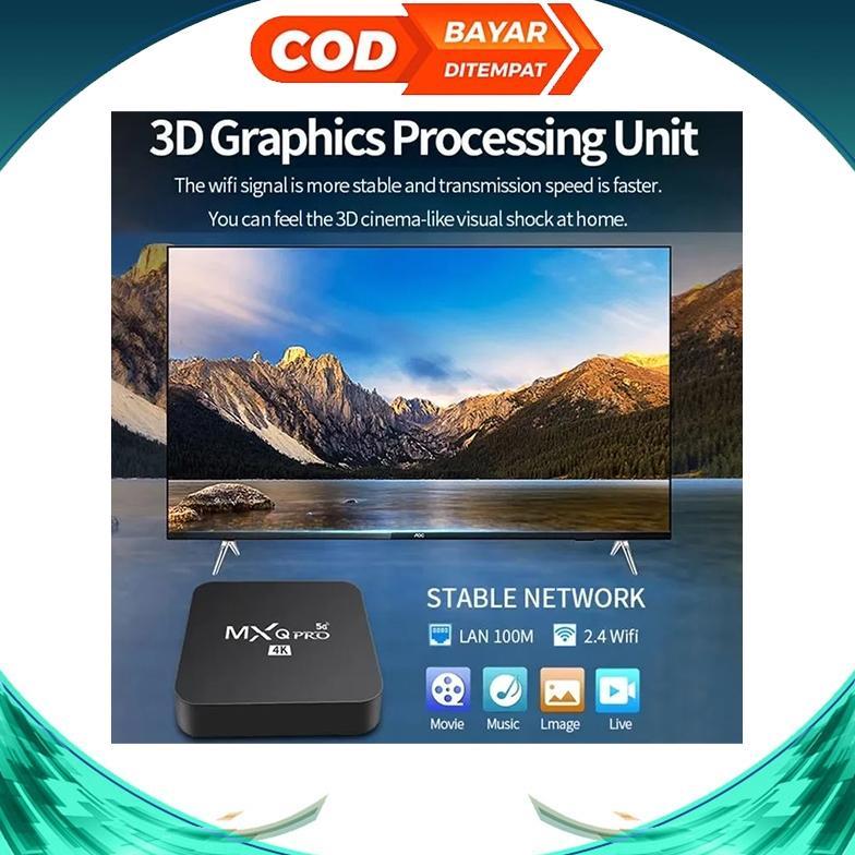 Yuk Beli Mxq Pro 4K Ultra Hd Android Box Smart Tv 2Gb Ram 16Gb Rom Wifi Streaming Media Player Live 