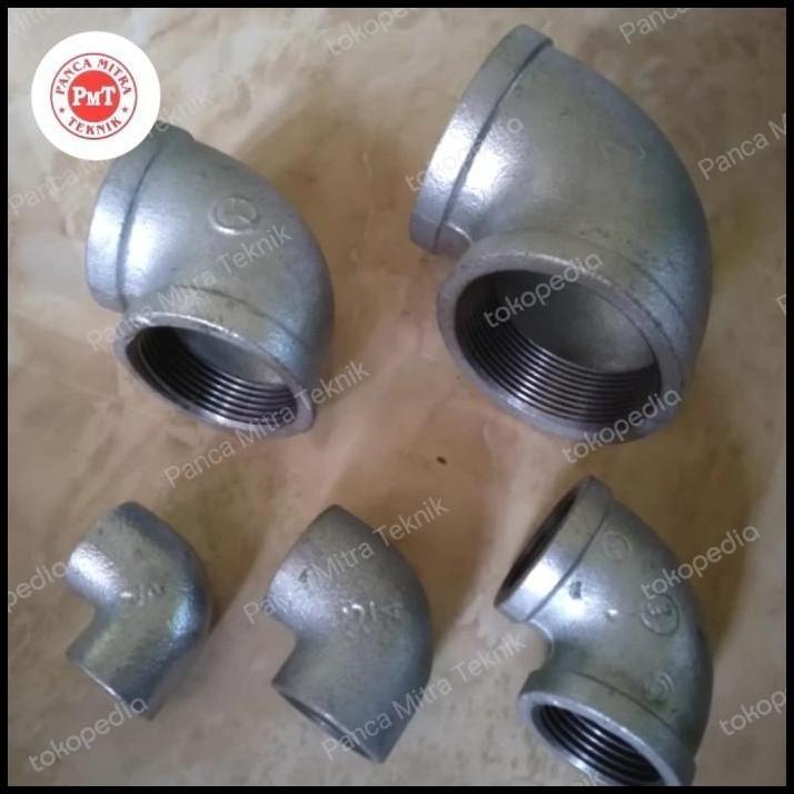 TERBARU ELBOW 90 2" INCH GALVANIS / KNEE GALVANIS 