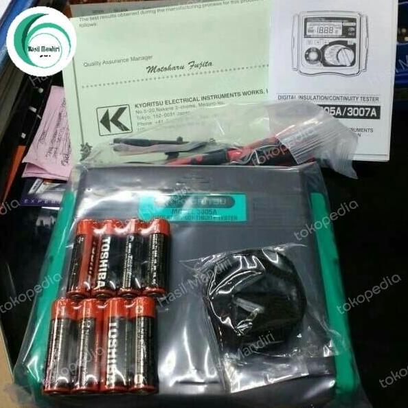Hiyahiya- Kyoritsu 3005A Megger Digital Insulation Continuity Tester Megger