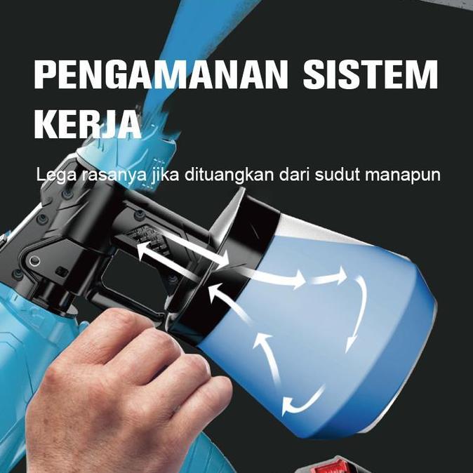 Kirimkirim- Ironhoof Cat Semprot Listrik Electric Spray Gun 850W Mesin Spray Gun