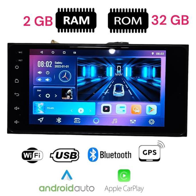 HEAD UNIT ANDROID 7 INCH DHD UNTUK SIGRA CALYA AVANZA INNOVA SOKET PNP ORIGINAL DAN TERPERCAYA