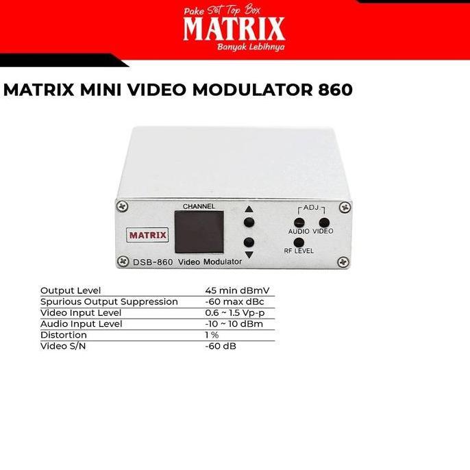 MATRIX MINI VIDEO MODULATOR