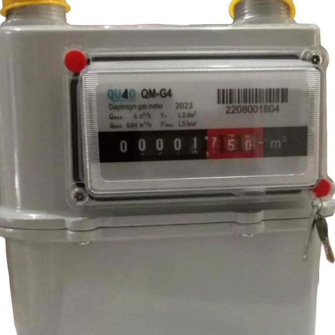 GAS METER QU4D QM - G4 ORIGINAL DAN TERPERCAYA