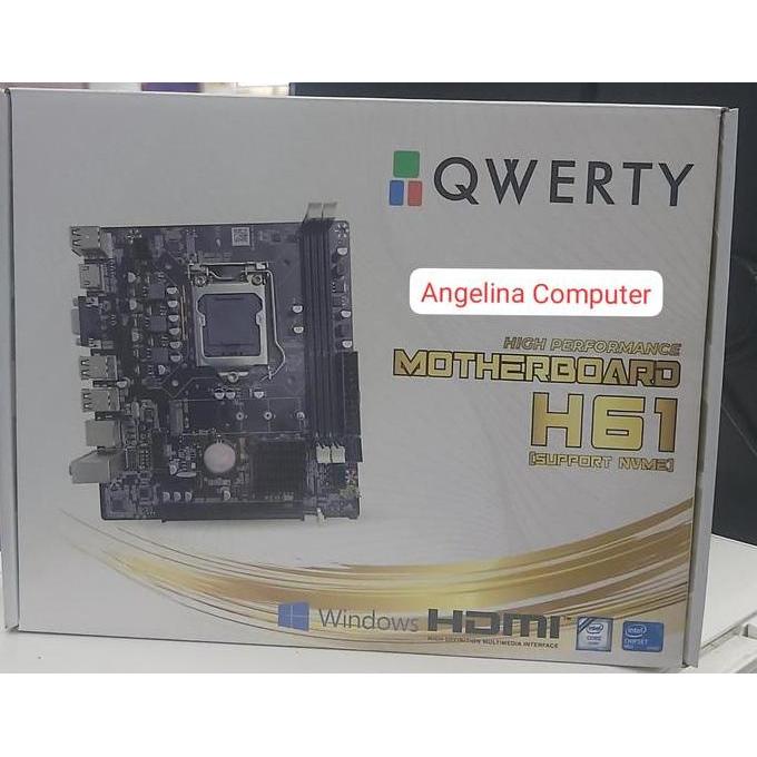 MOTHERBOARD QWERTY H-61 ; LGA-1155