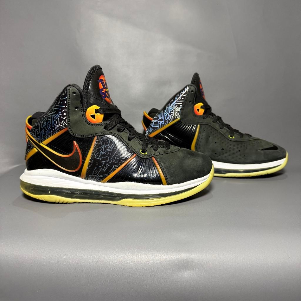 sepatu voli basket second nike lebron 8 x space jam size 41