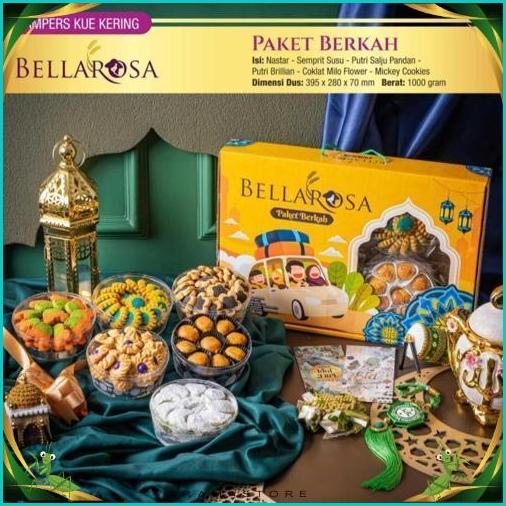 Sale Paket Berkah Bellarosa Paket Kue Lebaran Murah Bellarosa - Paket Makanan Lebaran