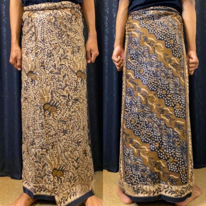 SARUNG BATIK BAKARAN MOTIF LASEMAN KLASIK COKLAT SARUNG LASEMAN SARUNG BATIK PEKALONGAN