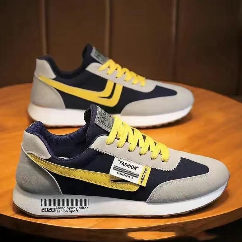 new product sepatu pria wanita bergaransi sneakers running olahraga lari cowok cewek kerja sekolah s