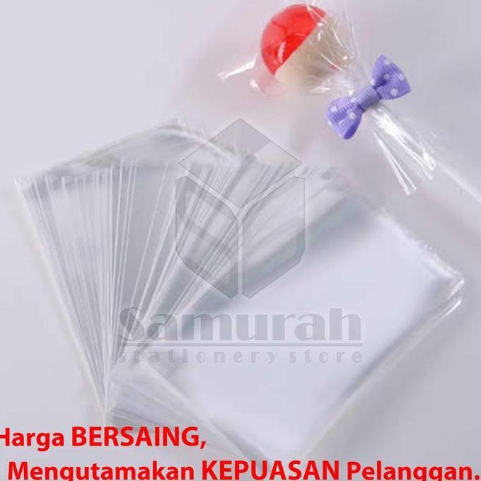 Pacnpac- Plastik Opp Kaca Lebar 8 X 10 Cm Bening / Plastic Souvenir Ukuran 8X12 - Accesories 8X15 - 