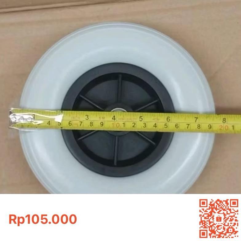 ban mati kursi roda depan elektrik uk 8 inc(20cm)