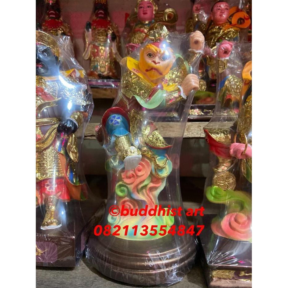 Patung dewa sun gokong taising taisingkong kera sakti 8 inch